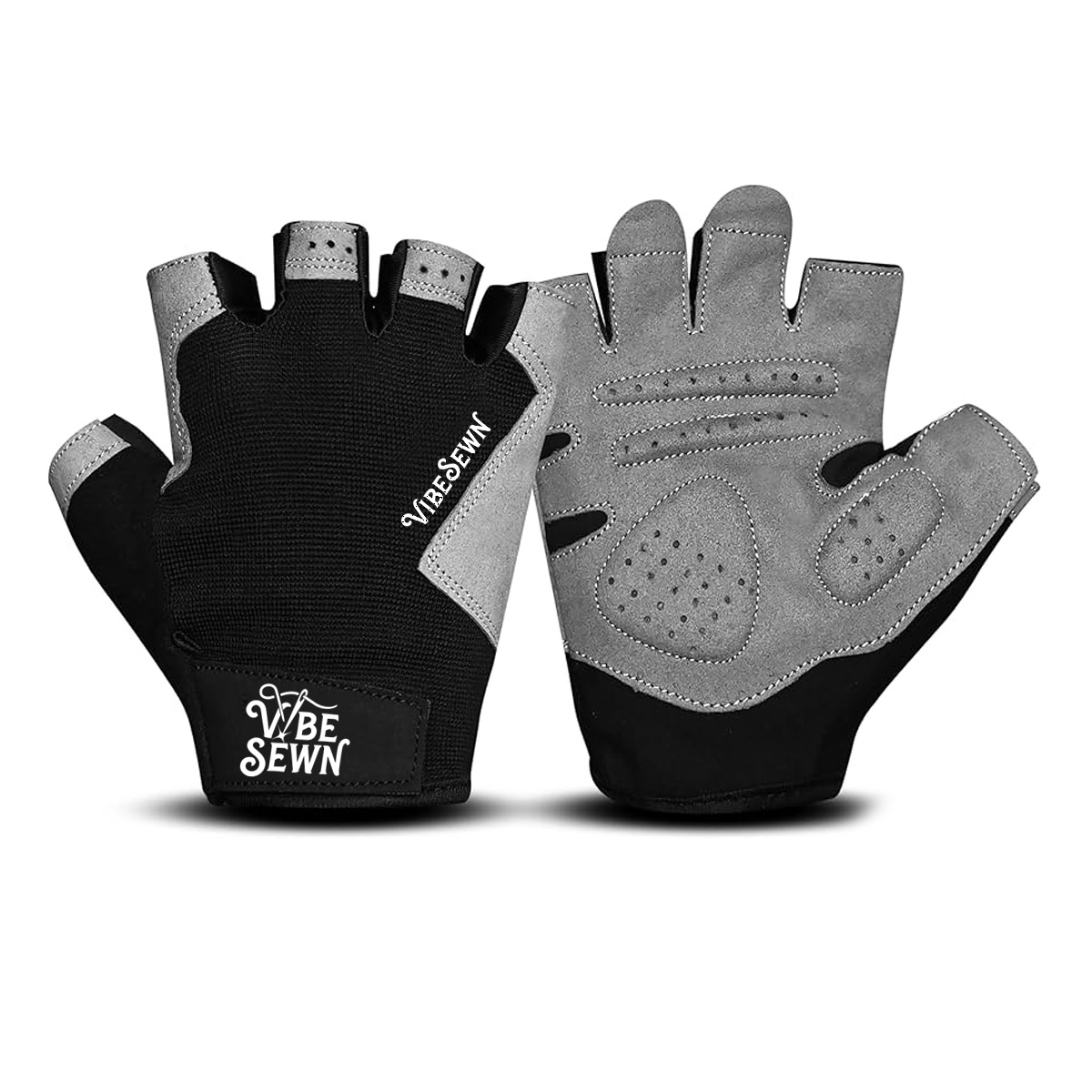 Adjustable Wrist Support Gym Gloves