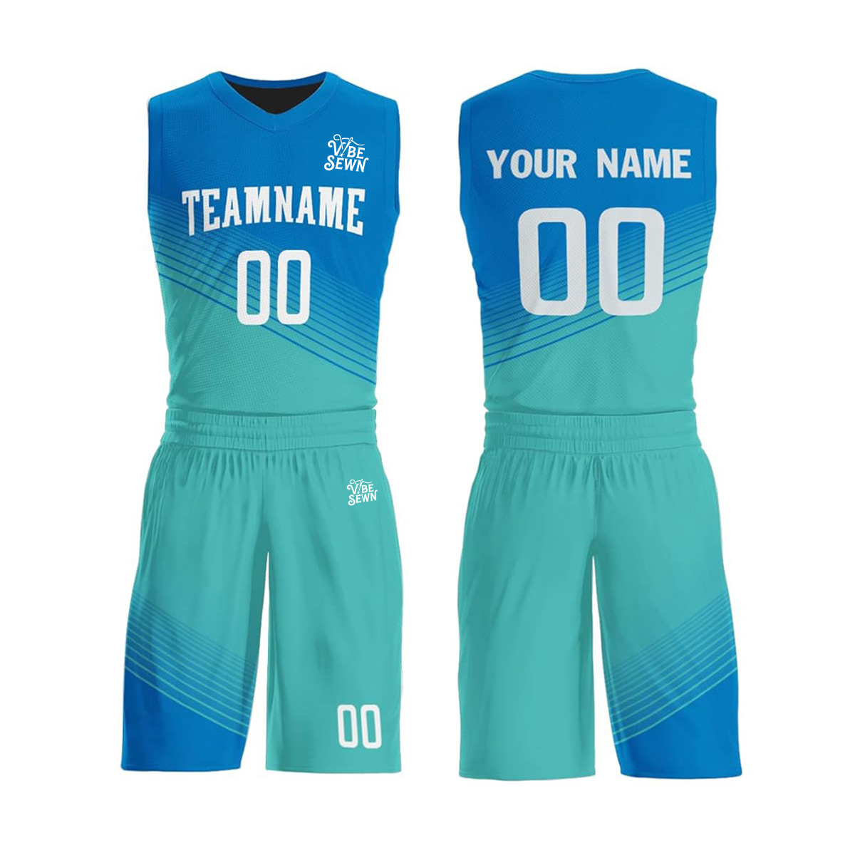 Premium Stitch Basketball Jersey Set