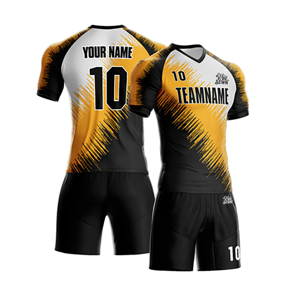 Team Soccer Uniform with Custom Design
